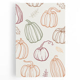 Pumpkin Pattern Halloween Wall Art - Rustic Fall Halloween Decor
