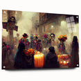 Festive Día de los Muertos Parade – Day of the Dead Wall Art