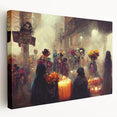 Festive Día de los Muertos Parade – Day of the Dead Wall Art