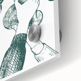 St. Patrick’s Day Wall Art – Irish Cocktail Sketch for Festive Decor