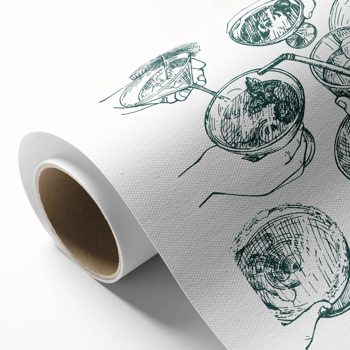 St. Patrick’s Day Wall Art – Irish Cocktail Sketch for Festive Decor