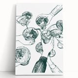 St. Patrick’s Day Wall Art – Irish Cocktail Sketch for Festive Decor