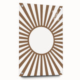 Boho Sunburst - Boys Room Wall Art Kids Bedroom Decor