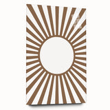 Boho Sunburst - Boys Room Wall Art Kids Bedroom Decor