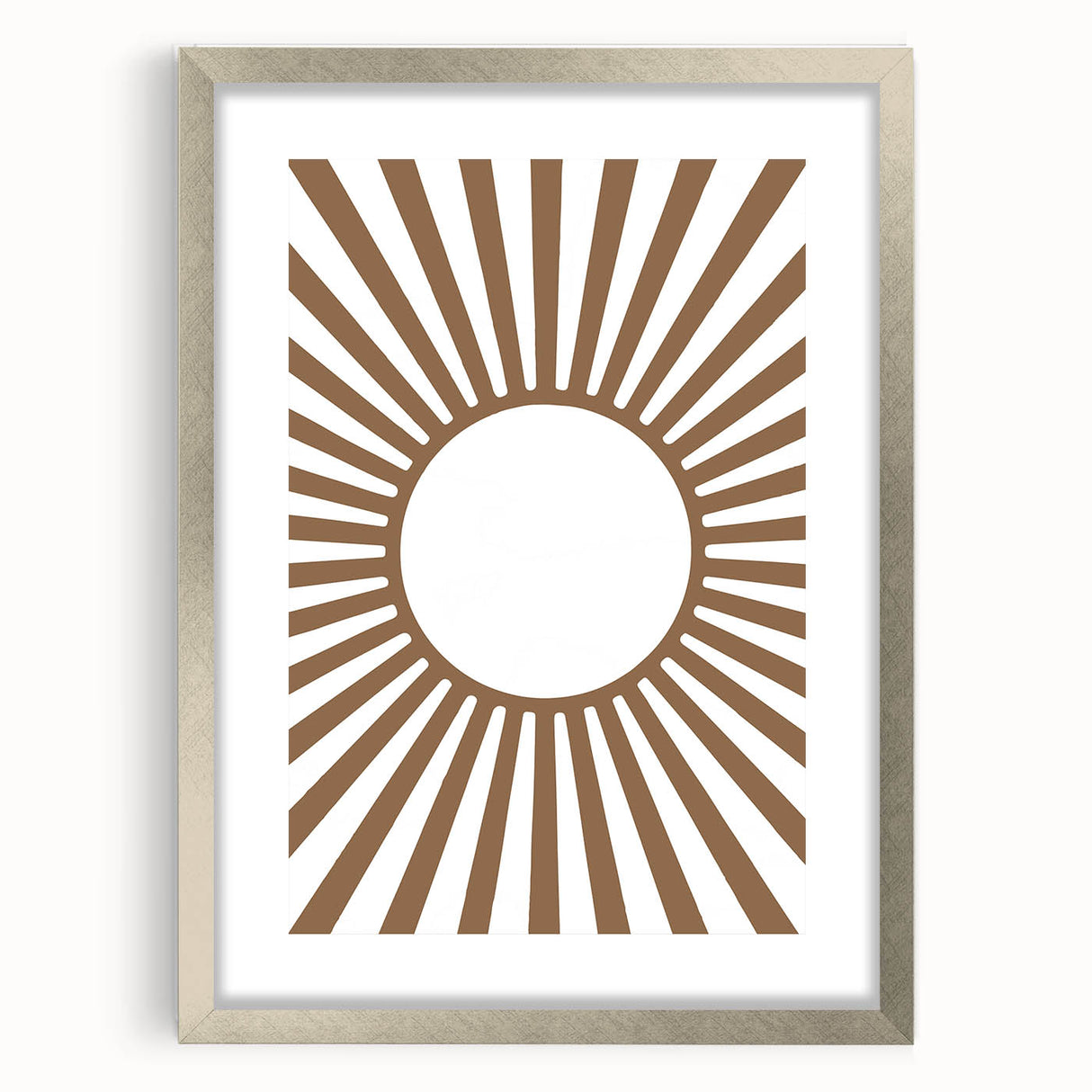 Boho Sunburst - Boys Room Wall Art Kids Bedroom Decor