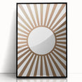 Boho Sunburst - Boys Room Wall Art Kids Bedroom Decor