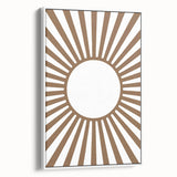 Boho Sunburst - Boys Room Wall Art Kids Bedroom Decor