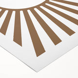 Boho Sunburst - Boys Room Wall Art Kids Bedroom Decor
