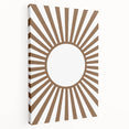 Boho Sunburst - Boys Room Wall Art Kids Bedroom Decor