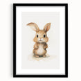 Adorable Bunny Nursery Wall Art - Baby Room Decor Print
