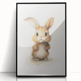 Adorable Bunny Nursery Wall Art - Baby Room Decor Print
