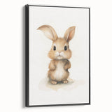 Adorable Bunny Nursery Wall Art - Baby Room Decor Print