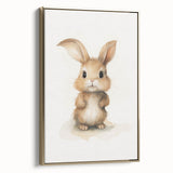 Adorable Bunny Nursery Wall Art - Baby Room Decor Print