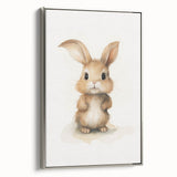 Adorable Bunny Nursery Wall Art - Baby Room Decor Print
