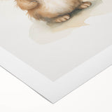 Adorable Bunny Nursery Wall Art - Baby Room Decor Print