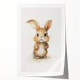 Adorable Bunny Nursery Wall Art - Baby Room Decor Print