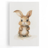 Adorable Bunny Nursery Wall Art - Baby Room Decor Print