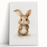 Adorable Bunny Nursery Wall Art - Baby Room Decor Print
