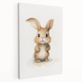 Adorable Bunny Nursery Wall Art - Baby Room Decor Print