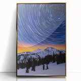 Framed landscape acrylic art featuring a gold design, showcasing intricate details and vibrant colors, perfect for modern home decor and artistic expression.