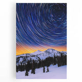 Stretched canvas artwork showcasing a vibrant landscape design with lush greenery and a serene sky, ideal for enhancing modern home decor. Perfect for art enthusiasts seeking unique wall accents.