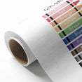 Colors of the Rainbow Typography Art Print – Crayon Color Chart Wall Art