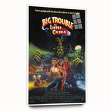 Retro Wall Art - Big Trouble in Little China Vintage Movie Poster