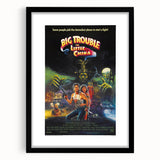 Retro Wall Art - Big Trouble in Little China Vintage Movie Poster