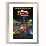 Retro Wall Art - Big Trouble in Little China Vintage Movie Poster