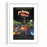 Retro Wall Art - Big Trouble in Little China Vintage Movie Poster