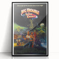 Retro Wall Art - Big Trouble in Little China Vintage Movie Poster