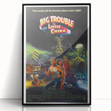 Retro Wall Art - Big Trouble in Little China Vintage Movie Poster