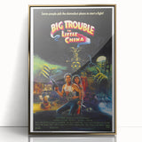 Retro Wall Art - Big Trouble in Little China Vintage Movie Poster