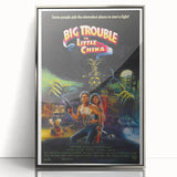 Retro Wall Art - Big Trouble in Little China Vintage Movie Poster
