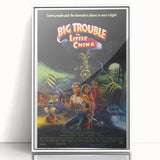 Retro Wall Art - Big Trouble in Little China Vintage Movie Poster