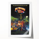 Retro Wall Art - Big Trouble in Little China Vintage Movie Poster