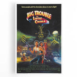 Retro Wall Art - Big Trouble in Little China Vintage Movie Poster