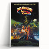 Retro Wall Art - Big Trouble in Little China Vintage Movie Poster