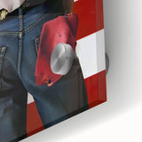 Retro Wall Art – Bruce Springsteen Born in the USA Canvas Print
