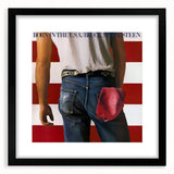 Retro Wall Art – Bruce Springsteen Born in the USA Canvas Print