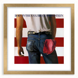 Retro Wall Art – Bruce Springsteen Born in the USA Canvas Print