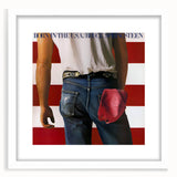 Retro Wall Art – Bruce Springsteen Born in the USA Canvas Print