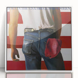Retro Wall Art – Bruce Springsteen Born in the USA Canvas Print