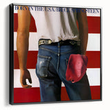 Retro Wall Art – Bruce Springsteen Born in the USA Canvas Print