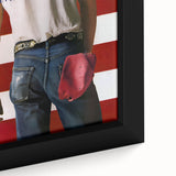 Retro Wall Art – Bruce Springsteen Born in the USA Canvas Print