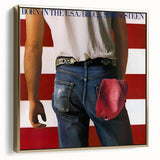Retro Wall Art – Bruce Springsteen Born in the USA Canvas Print