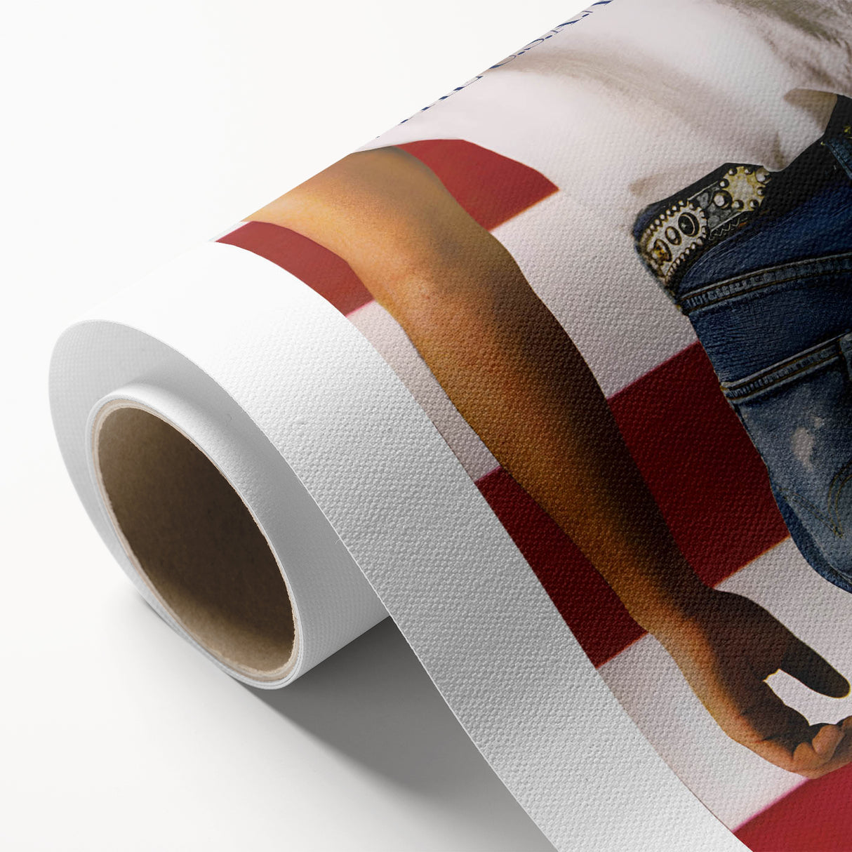 Retro Wall Art – Bruce Springsteen Born in the USA Canvas Print