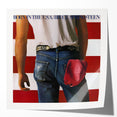 Retro Wall Art – Bruce Springsteen Born in the USA Canvas Print