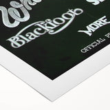 Retro Rock Band Poster – AC/DC, Whitesnake & More Wall Art