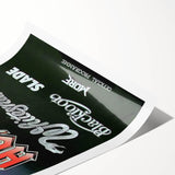 Retro Rock Band Poster – AC/DC, Whitesnake & More Wall Art